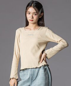 ZIDDY / ジディー Tシャツ | 【 ニコ☆プチ 掲載 】メロウリブテレコ長袖Tシャツ(130~160cm)