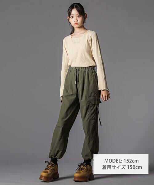 ZIDDY / ジディー Tシャツ | 【 ニコ☆プチ 掲載 】メロウリブテレコ長袖Tシャツ(130~160cm) | 詳細9