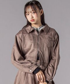 ZIDDY / ジディー その他アウター | スウェードポンチジャケット(130~160cm)