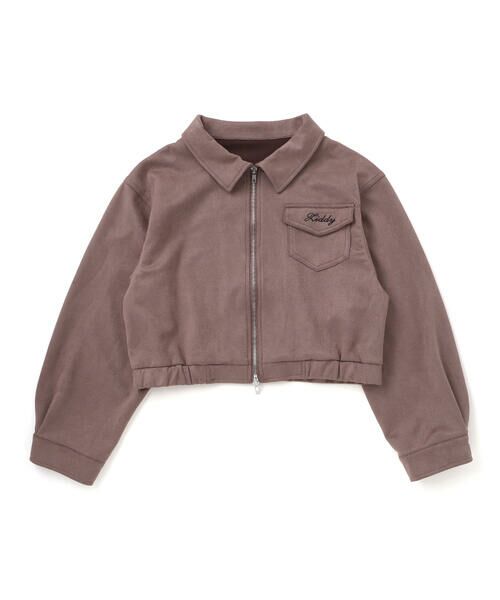 ZIDDY / ジディー その他アウター | スウェードポンチジャケット(130~160cm) | 詳細5
