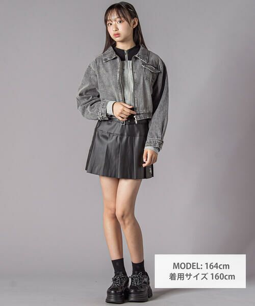 ZIDDY / ジディー テーラードジャケット | デニムジャケット(130~160cm) | 詳細1