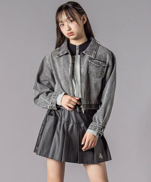 ZIDDY / ジディー テーラードジャケット | デニムジャケット(130~160cm) | 詳細2