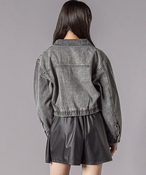 ZIDDY / ジディー テーラードジャケット | デニムジャケット(130~160cm) | 詳細3