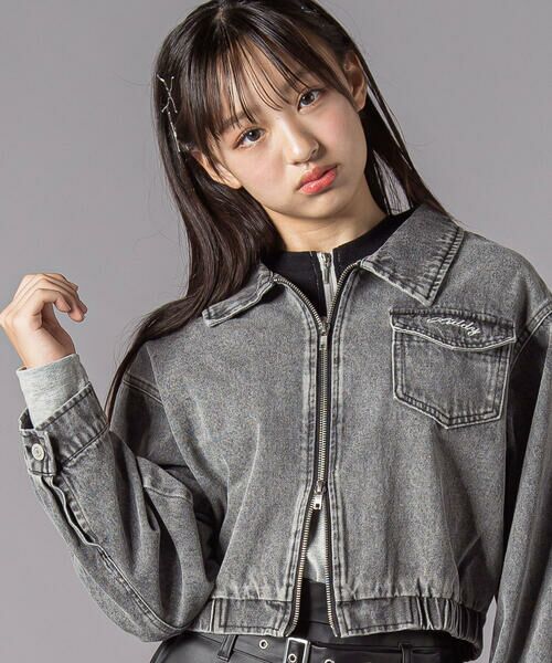 ZIDDY / ジディー テーラードジャケット | デニムジャケット(130~160cm) | 詳細5