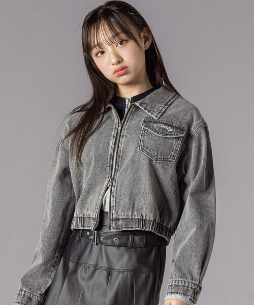 ZIDDY / ジディー テーラードジャケット | デニムジャケット(130~160cm) | 詳細6