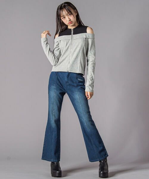 ZIDDY / ジディー デニムパンツ | セミフレアデニムパンツ(130~160cm) | 詳細2
