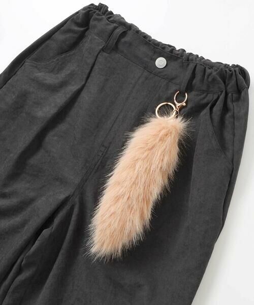 ZIDDY / ジディー その他パンツ | キーホルダー付きサテンライクワイドパンツ(130~160cm) | 詳細6