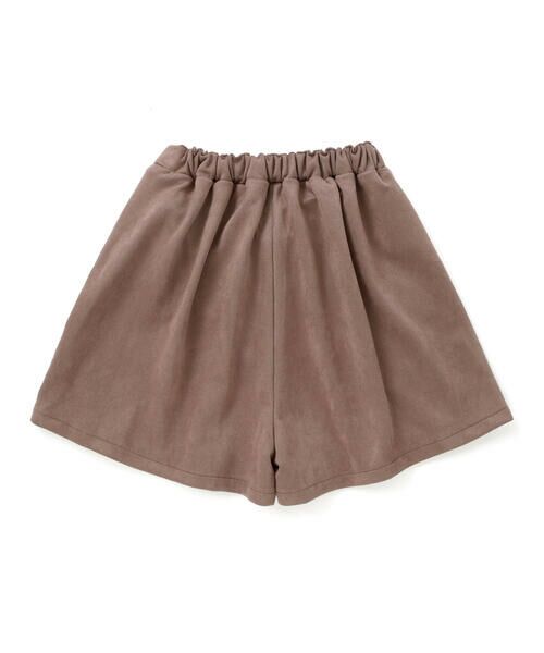 ZIDDY / ジディー ショート・ハーフ・半端丈パンツ | スエードポンチプリーツスカパン(130~160cm) | 詳細10