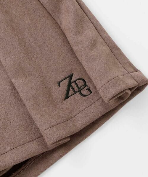 ZIDDY / ジディー ショート・ハーフ・半端丈パンツ | スエードポンチプリーツスカパン(130~160cm) | 詳細14