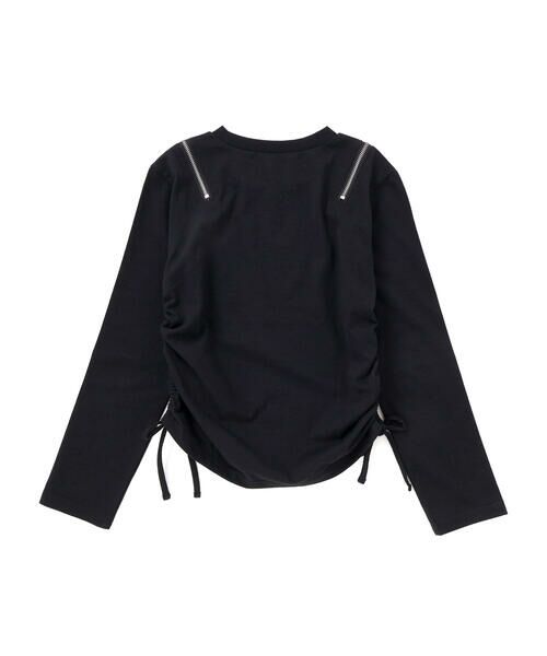 ZIDDY / ジディー Tシャツ | 肩あきドロストトップス(130~160cm) | 詳細2