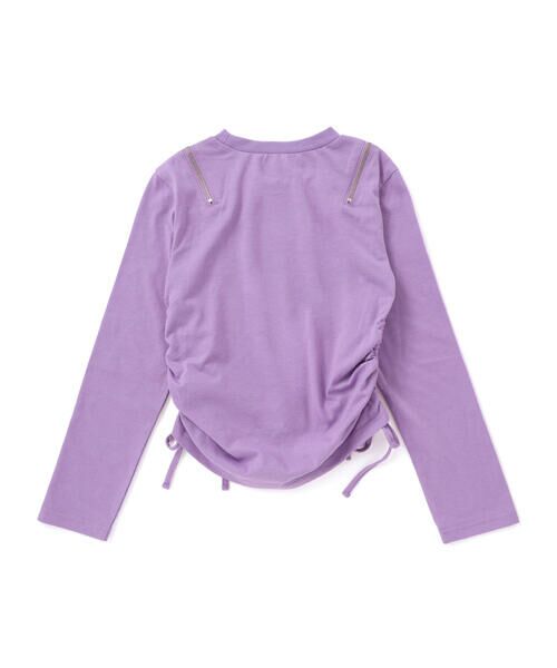 ZIDDY / ジディー Tシャツ | 肩あきドロストトップス(130~160cm) | 詳細12