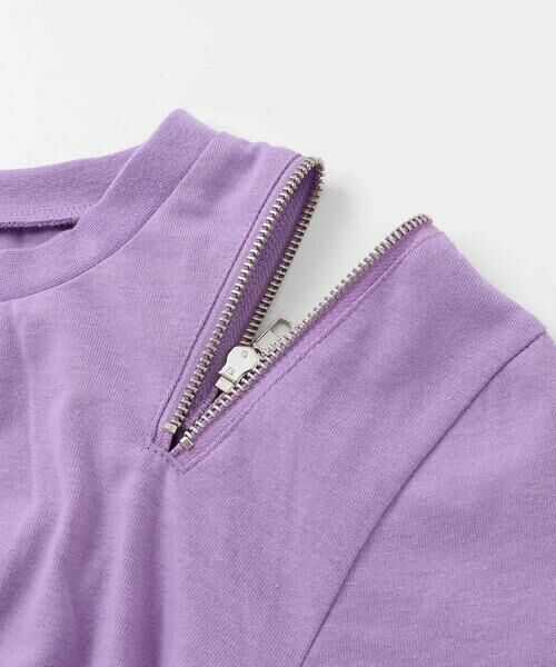 ZIDDY / ジディー Tシャツ | 肩あきドロストトップス(130~160cm) | 詳細14