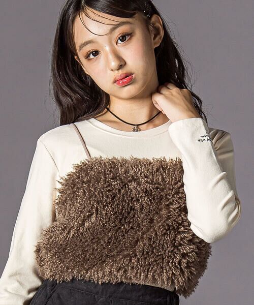 ZIDDY / ジディー その他トップス | ネックレス付きトップス&ビスチェセット(130~160cm) | 詳細6