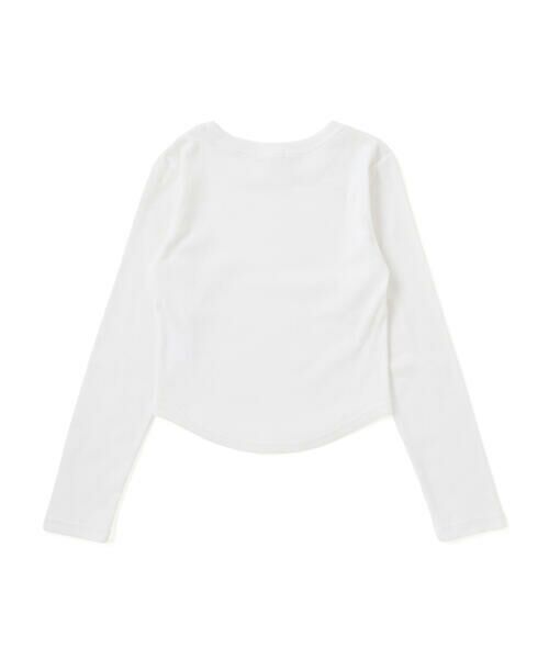 ZIDDY / ジディー その他トップス | メランジニット＆長袖リブTシャツセット(130~160cm) | 詳細5