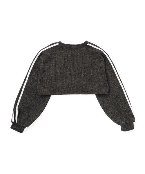ZIDDY / ジディー その他トップス | メランジニット＆長袖リブTシャツセット(130~160cm) | 詳細3