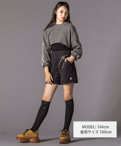 ZIDDY / ジディー その他トップス | メランジニット＆長袖リブTシャツセット(130~160cm) | 詳細7