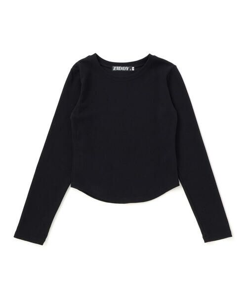 ZIDDY / ジディー その他トップス | メランジニット＆長袖リブTシャツセット(130~160cm) | 詳細14