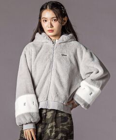 ショート丈ファーブルゾン(130~160cm)