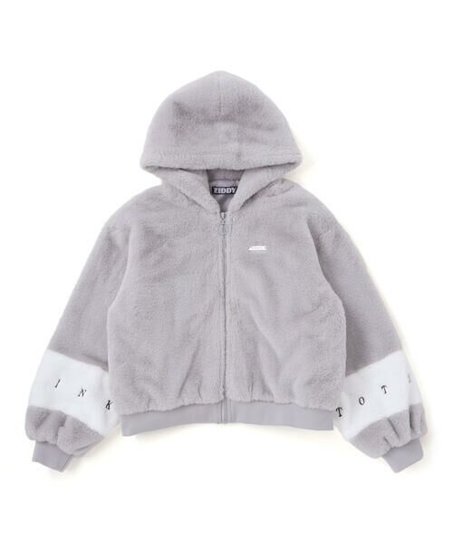 ZIDDY / ジディー ブルゾン | ショート丈ファーブルゾン(130~160cm) | 詳細12