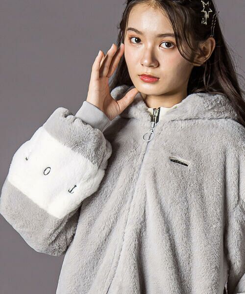 ZIDDY / ジディー ブルゾン | ショート丈ファーブルゾン(130~160cm) | 詳細11