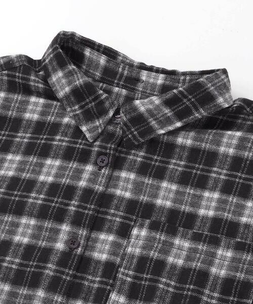 ZIDDY / ジディー シャツ・ブラウス | フード取り外しチェックシャツ(130~160cm) | 詳細10