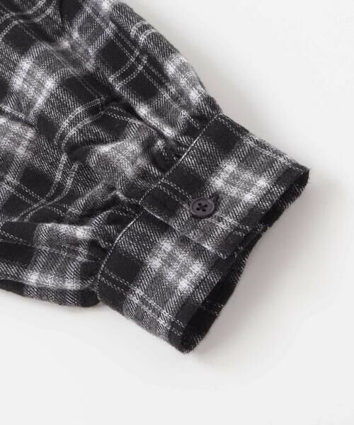 ZIDDY / ジディー シャツ・ブラウス | フード取り外しチェックシャツ(130~160cm) | 詳細12