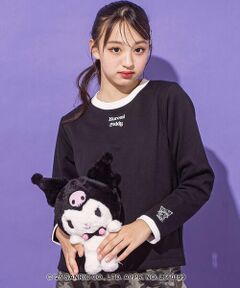 ZIDDY / ジディー スウェット | 【クロミ】刺しゅう配色リンガースウェット(130~160cm)