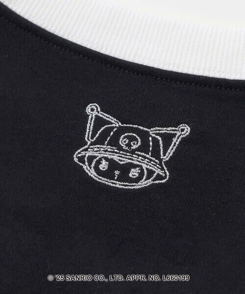 ZIDDY / ジディー スウェット | 【クロミ】刺しゅう配色リンガースウェット(130~160cm) | 詳細9