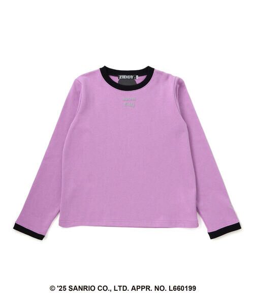 ZIDDY / ジディー スウェット | 【クロミ】刺しゅう配色リンガースウェット(130~160cm) | 詳細14