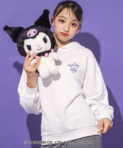 ZIDDY / ジディー スウェット | 【クロミ】ロゴプリント刺しゅうフーディ(130~160cm)