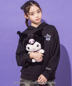 ZIDDY / ジディー スウェット | 【クロミ】ロゴプリント刺しゅうフーディ(130~160cm)