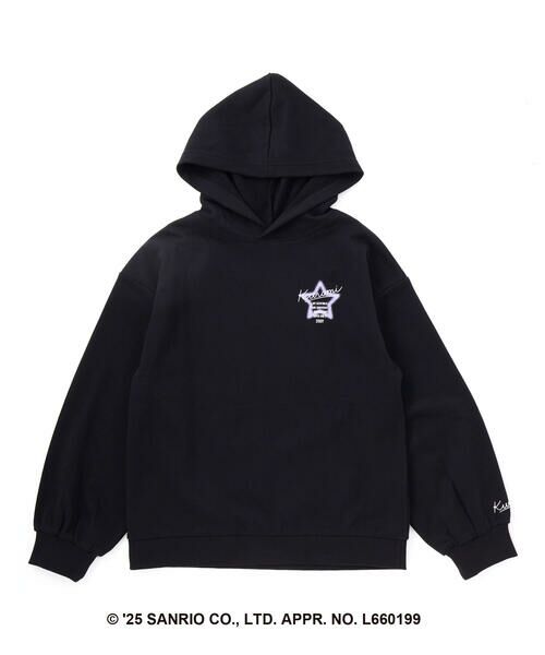 ZIDDY / ジディー スウェット | 【クロミ】ロゴプリント刺しゅうフーディ(130~160cm) | 詳細15