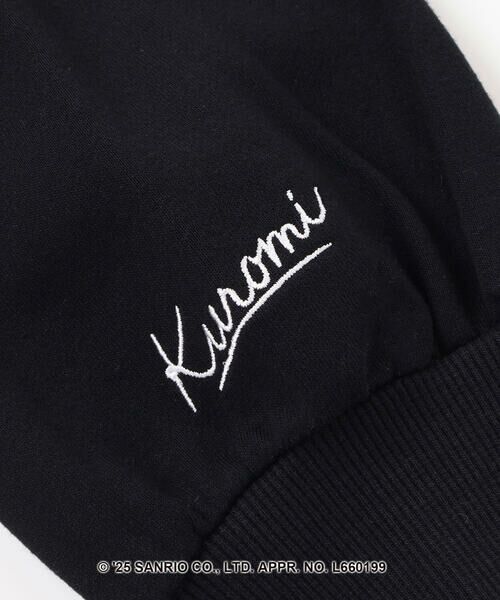 ZIDDY / ジディー スウェット | 【クロミ】ロゴプリント刺しゅうフーディ(130~160cm) | 詳細18