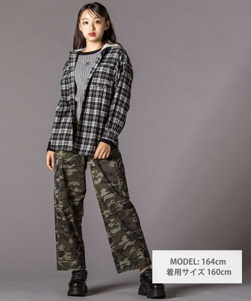 ZIDDY / ジディー カーゴパンツ | ツイルカーゴボトム(130~160cm) | 詳細7