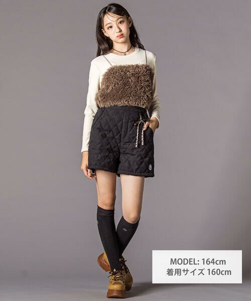 ZIDDY / ジディー ショート・ハーフ・半端丈パンツ | キルトショートボトム(130~160cm) | 詳細1
