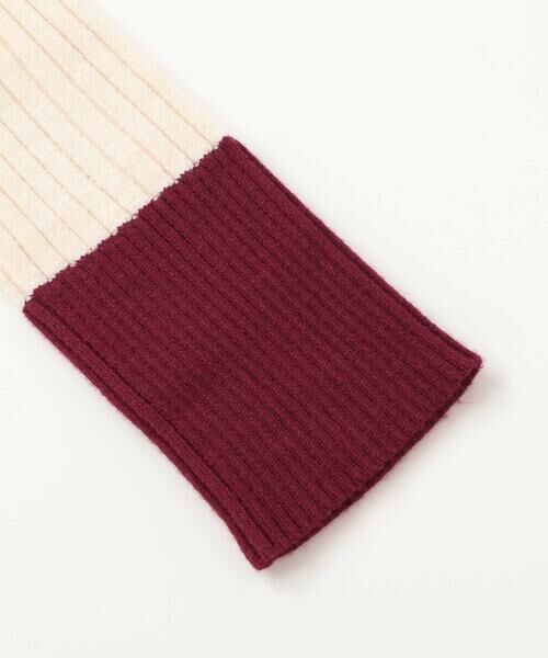 ZIDDY / ジディー ニット・セーター | バイカラーリブニット(130~160cm) | 詳細9