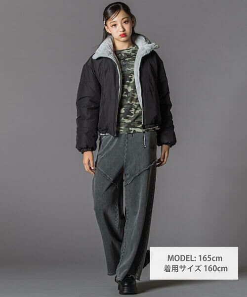 ZIDDY / ジディー ブルゾン | リバーシブルアウター(130~160cm) | 詳細1