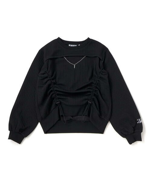 ZIDDY / ジディー スウェット | 膨れジャガードトドロストトップス(130~160cm) | 詳細18