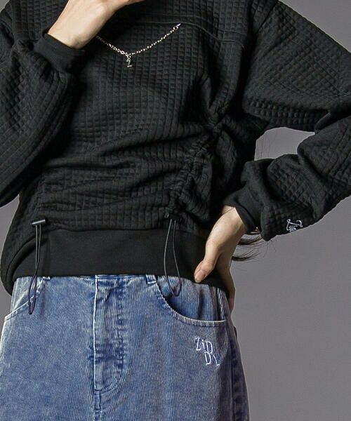 ZIDDY / ジディー スウェット | 膨れジャガードトドロストトップス(130~160cm) | 詳細16