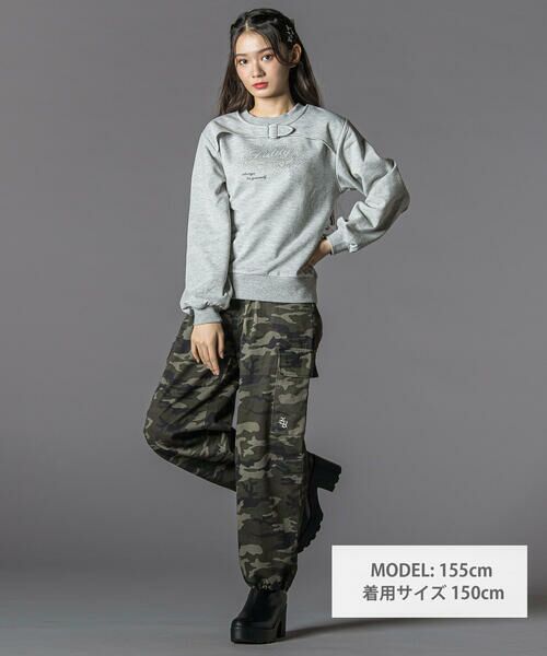 ZIDDY / ジディー スウェット | ラインストーン・トレーナー(130~160cm) | 詳細1