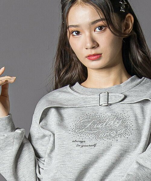 ZIDDY / ジディー スウェット | ラインストーン・トレーナー(130~160cm) | 詳細2