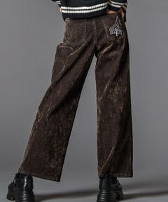 ZIDDY / ジディー デニムパンツ | フロッキーワイドデニム(130~160cm)