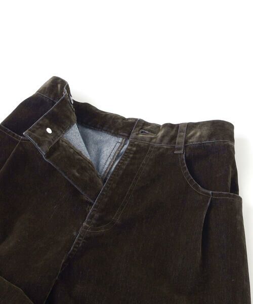 ZIDDY / ジディー デニムパンツ | フロッキーワイドデニム(130~160cm) | 詳細11