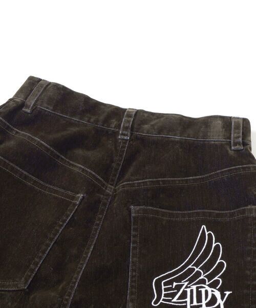 ZIDDY / ジディー デニムパンツ | フロッキーワイドデニム(130~160cm) | 詳細14