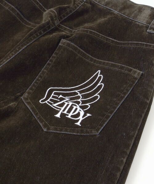 ZIDDY / ジディー デニムパンツ | フロッキーワイドデニム(130~160cm) | 詳細15