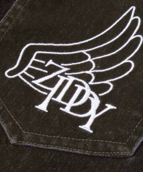 ZIDDY / ジディー デニムパンツ | フロッキーワイドデニム(130~160cm) | 詳細16