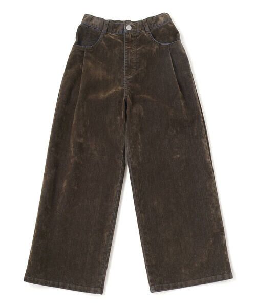 ZIDDY / ジディー デニムパンツ | フロッキーワイドデニム(130~160cm) | 詳細8