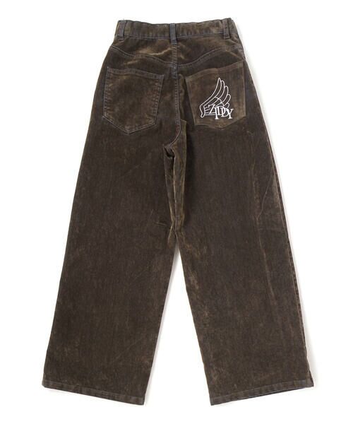 ZIDDY / ジディー デニムパンツ | フロッキーワイドデニム(130~160cm) | 詳細9
