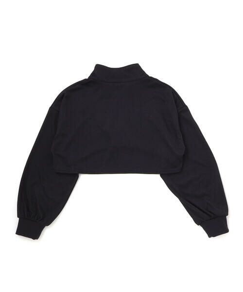 ZIDDY / ジディー その他トップス | ハーフジップドロップショルダートップス＆短丈半袖Tシャツセット(130~160cm) | 詳細5