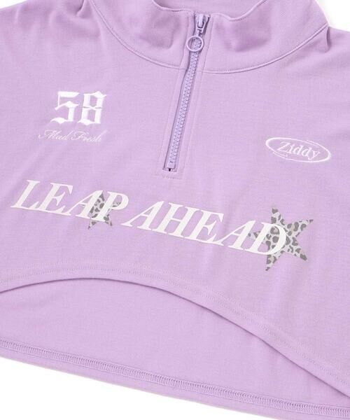 ZIDDY / ジディー その他トップス | ハーフジップドロップショルダートップス＆短丈半袖Tシャツセット(130~160cm) | 詳細18